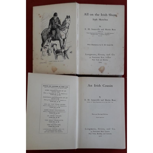 233 - Sommerville and Ross 'All on an Irish Shore' 1903, 1st Edition, Illustrated; and Sullivan and Ross '... 