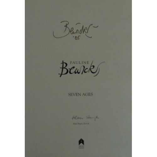 264 - Seven Ages – Pauline Bewick (Arlen House, 2005), signed by Alan Hayes, editor. Magnificent Pla... 