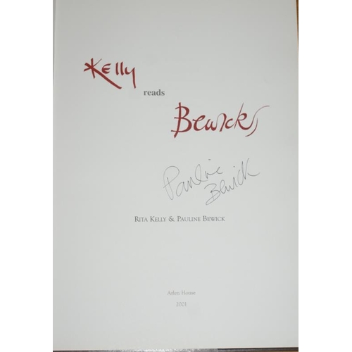 265 - Kelly Reads Bewick (Arlen House, 2001), Signed by Pauline Bewick. Magnificent Plates. Large Folio.... 