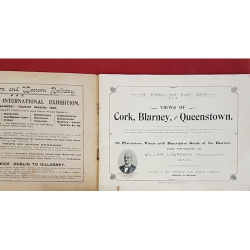 267 - Album. Cork, Blarney and Queenstown. 54 Platinatone Views with Descriptive Guide of the District. Fr... 