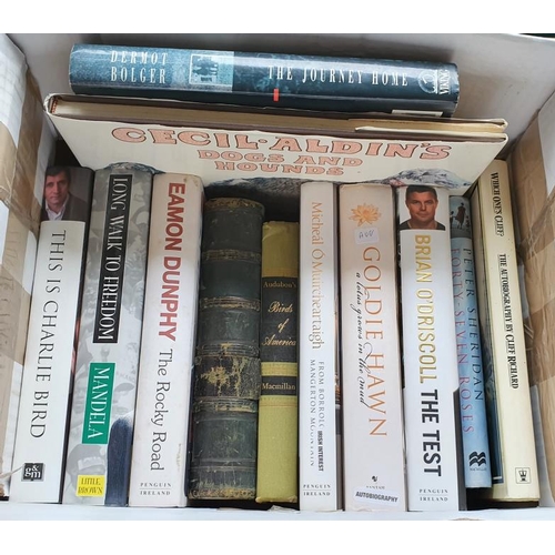 268 - Box of Mostly Irish Books, biographies etc.