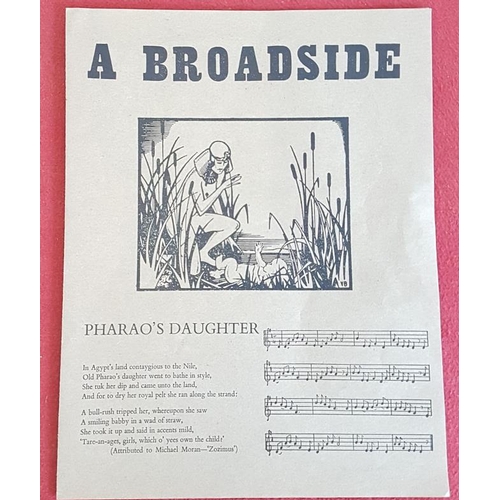 311 - A Broadside: 'Pharao's Daughter'. 'The Riddle Song'; 'The Rose Tree' by W. B. Yeats, 'Famine Song'. ... 