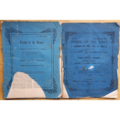 316 - John Davis-White 'Cashel of the Kings' - 2 Volumes - A history of the town of Cashel (1866)