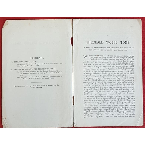 331 - How Does She Stand. Three Addresses by P. H. Pearse. The Bodenstown Series, No. 1. Irish Freedom’ Of... 