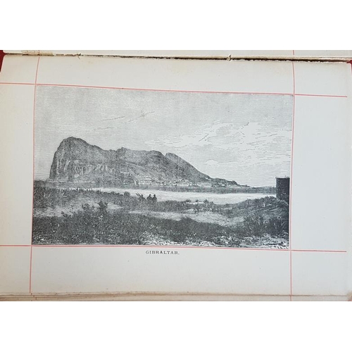 338 - D’Irlande en Australie. Souvenirs et Impressions de Voyage. Achille Lemire. 1890. Vellum binding. Ar... 