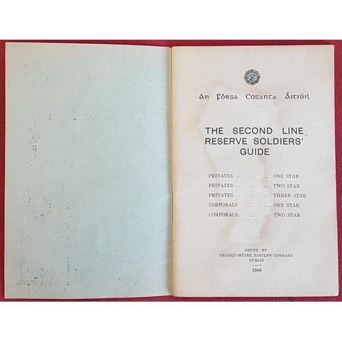 340 - An Fórsa Cosanta Áitiúil. Éolaí an tSaighdiúra, published by Headquarters Eastern Command 1948. Wrap... 