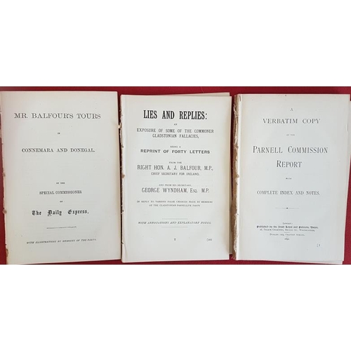 356 - Mr. Balfour’s Tours in Connemara and Donegal by the Special Commissioner of the Daily Express. With ... 