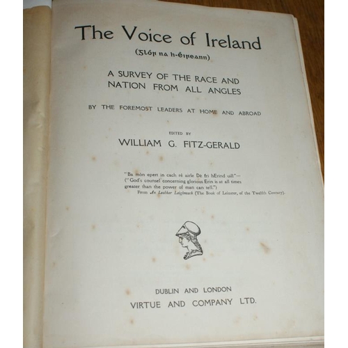 379 - The Voice of Ireland – A Survey of the Race and Nation from all Angles. (Edited by William G. ... 