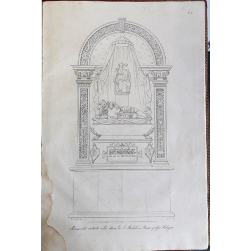 384 - Memoire Storiche, 1835, Folio with illustrations