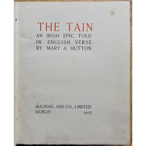 385 - Huton, Mary 'TheTain ', Maunsel & Co., Dublin 1907 (1)