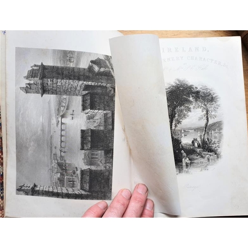 387 - Mr. & Mrs. S. C. Hall 'Ireland - It's Scenery and Character' in 3 Volumes (c. 1850)