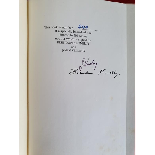 391 - 'Brendan Kennelly', Illustrated by John Verling Moloney Up And At It -  Both signed, Limited Edition... 