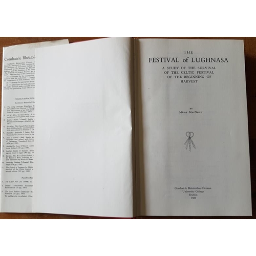 397 - The Festival of Lughansa, McNeill, 1982, reprint.