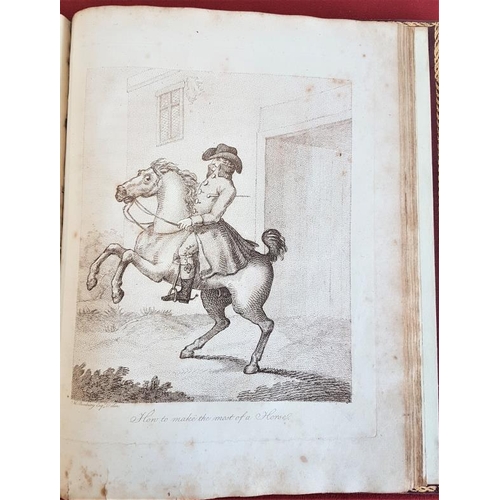 399 - Geoffrey Gambaso 'An Academy for Grown Horsemen' 1808. Folio. Fine Copper Plates. Full Contemporary ... 