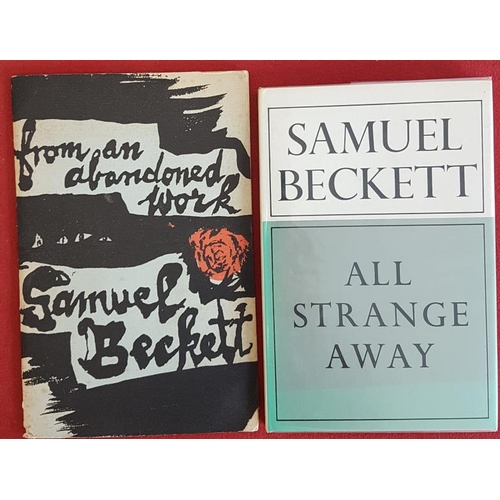 402 - Samuel Beckett 'From an Abandoned Work' 1958; and 'All Strange Away' 1979. Two 1st Editions... 