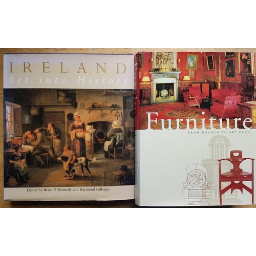 414 - Furniture…from Rococco to Art Deco. Taschen (2000)..Large 4to. Ireland – Art into Histo... 