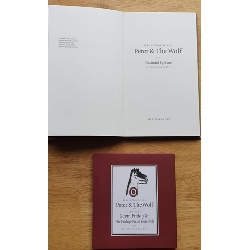 636 - Gavin Friday ( Illus. by Bono), Peter and the Wolf, First Edition, Boxed + CD