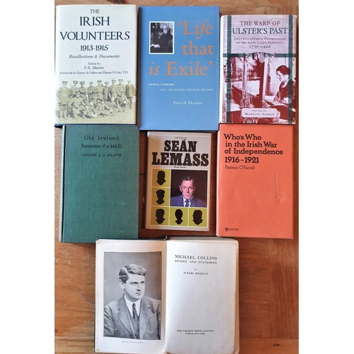 647 - Michael Collins Piarais Beaslai, 1937 and 6 other similar Irish interest books (7)