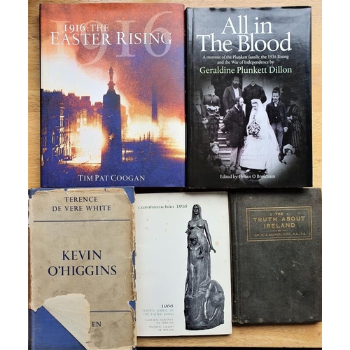 650 - Coogan, Tim Pat '1916 The Easter Rising' and 4 Other Republican Books