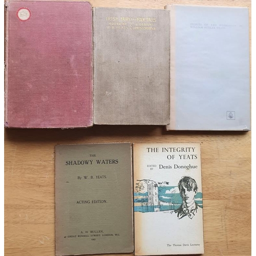 667 - W B Yeats, The Shadowy Waters, Acting Edition, A H Bullen 1907, S/B W B Yeats, Collected Poems of W ... 