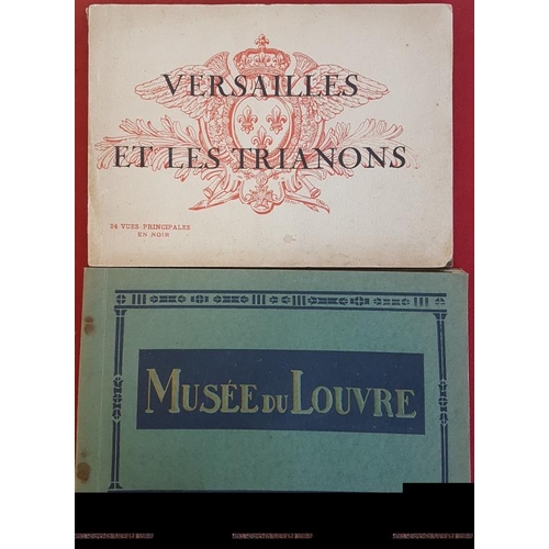 681 - 'Versailles et les Trianons' (1910). 24 Plates; and 'Museum de Louvre' c. 1915