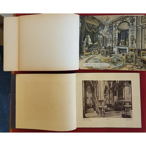 682 - 'Palais de Fontainbleau' c. 1900. Oblong Quarto with 24 Plates; and 'Ricardo de Milano' c. 1900 with... 