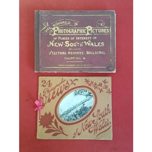 688 - 'One Hundred Photographic Pictures in New South Wales' c. 1895. Hardback; and '24 Photographic Views... 