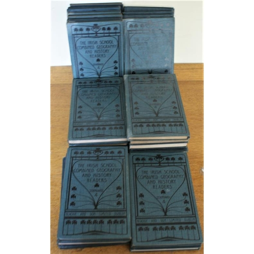 3 - Education: Bundle of twenty-five Irish school text books from early twentieth century – English, His... 