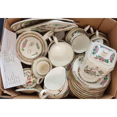 87 - Box of Indian Tree Tea Wares