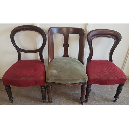 101 - Three Victorian Dining Chairs