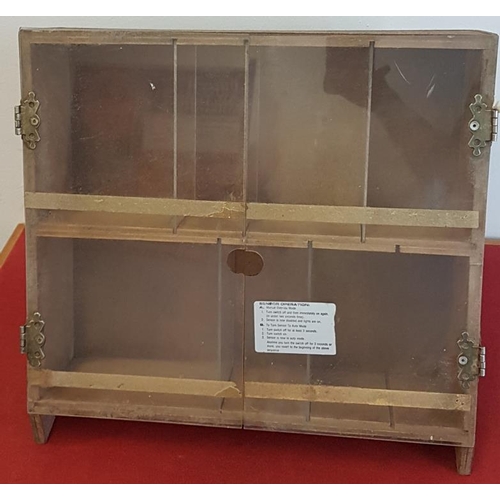 102 - Shop Cigar Display Cabinet - 13 x 12.5ins