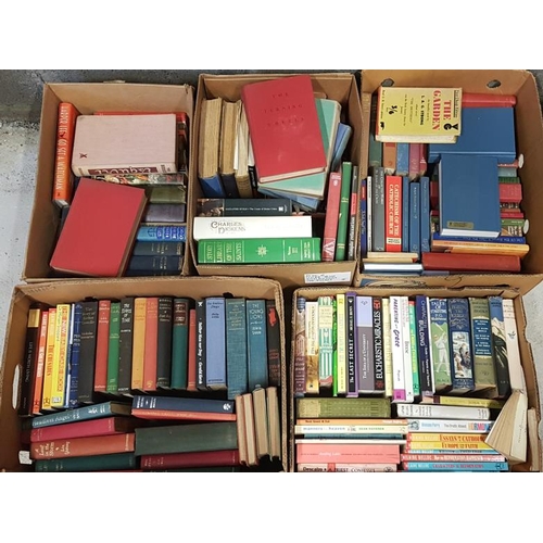 28 - Five Boxes of General Interest Books
