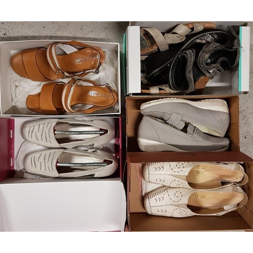 93 - Five Pairs of Vintage French Lady's Shoes