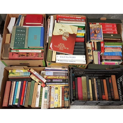 77 - Five Boxes of General Interest Books