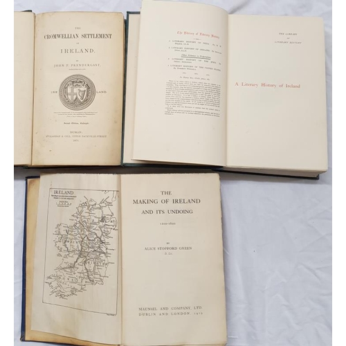 28 - The Cromwellian Settlement of Ireland by John Prendergast Dublin 1875, The Making of Ireland and it'... 