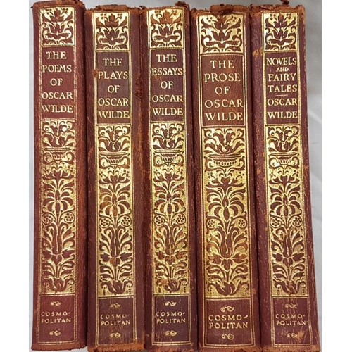 37 - Wilde, Oscar. Essays Poems and Novels. Five volumes.