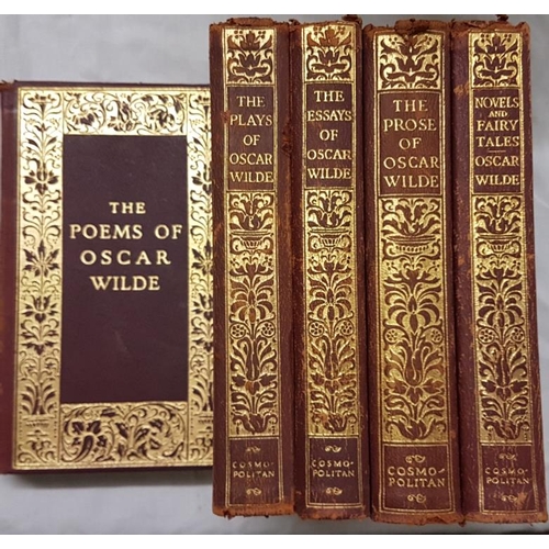 37 - Wilde, Oscar. Essays Poems and Novels. Five volumes.