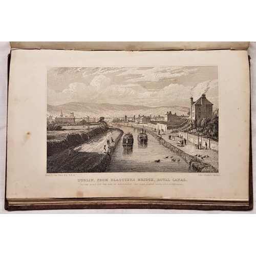 43 - Wright, G.N. Dublin Delineated in Twenty-six Views. Dublin: Wakeman, 1834, folding map (2 plates lac... 