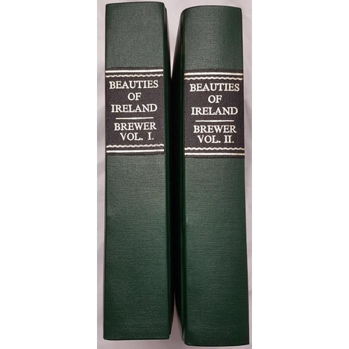 104 - Brewers: Beauties of Ireland. Two volumes, 1825, modern cloth