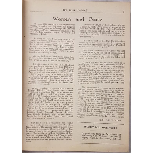 124 - The Tribune. A Weekly Review of Irish Affairs. March 12 1926 - Dec. 24 1926