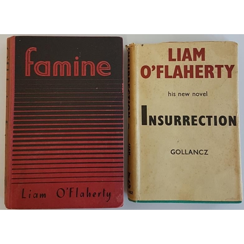 149 - Liam O’Flaherty 'Insurrection' 1950. 1st edition; and L. O’Flaherty 'Famine' 1938. 1st e... 