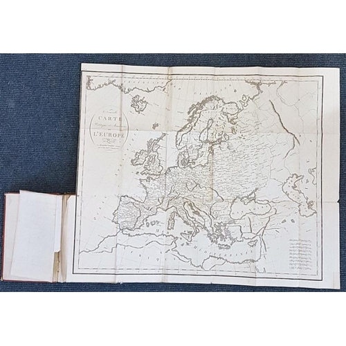 150 - Atlas di L’Europe 1817. With eight large folding maps of European countries.