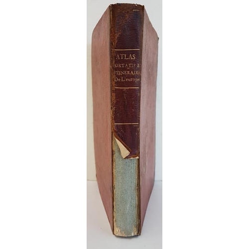 150 - Atlas di L’Europe 1817. With eight large folding maps of European countries.