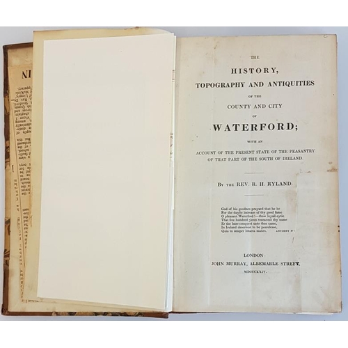 164 - Rev. R.H.Ryland 'The History, Topography and Antiquities of the County & City of Waterford' 1824... 