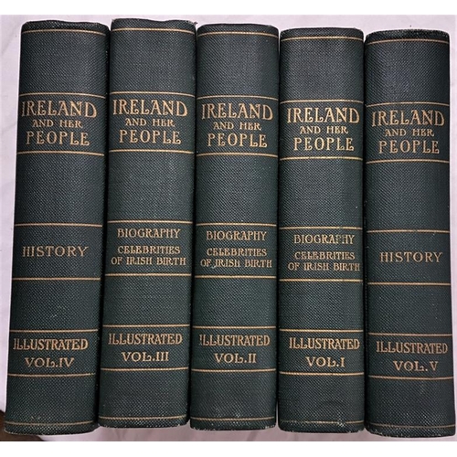 182 - Fitzgerald, Thomas W.H. Ireland and Her People. A Library of Irish Biography together with a Popular... 