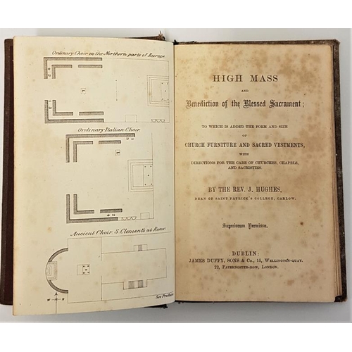 191 - [Carlow]. The Ceremonies of High Mass and Benediction, form and size of Church Furniture and Sacred ... 