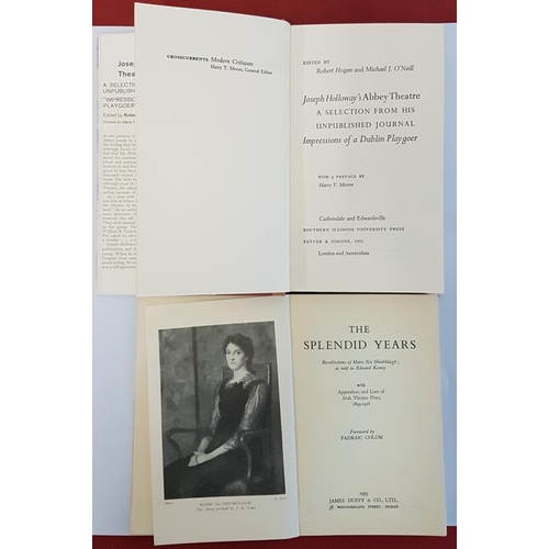 201 - 'Joseph Holloway’s Abbey Theatre' 1967; and 'The Splendid Years – The Irish National The... 