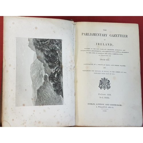 599 - Parliamentary Gazeteer of Ireland 1844, 3 vols