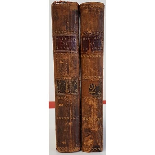 651 - M. Chalons 'The History of France' Dublin. 1752. 1st Edit. Two vols. Calf.