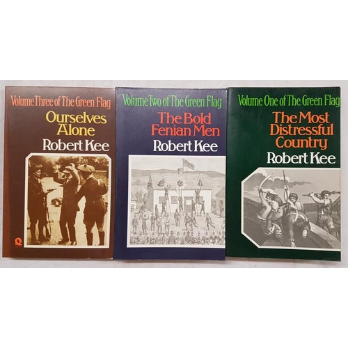 654 - Kee, Robert. The Green Flag. Three volumes.